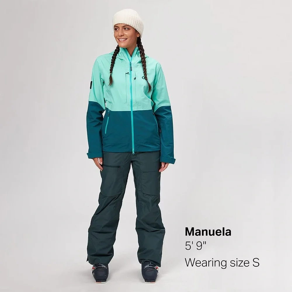 Outdoor Reception Women’s Carbide Jacket in Mint Blast/Treeline - Picture 5 of 10